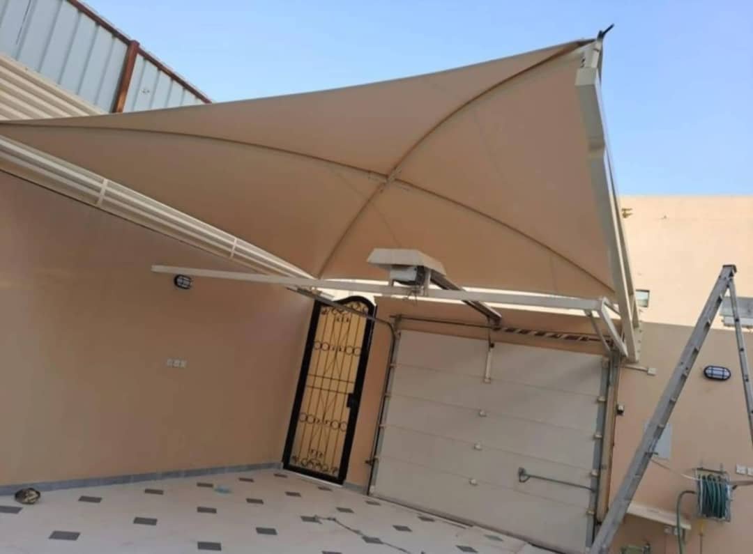 صورة من أعمال مظلات سيارات